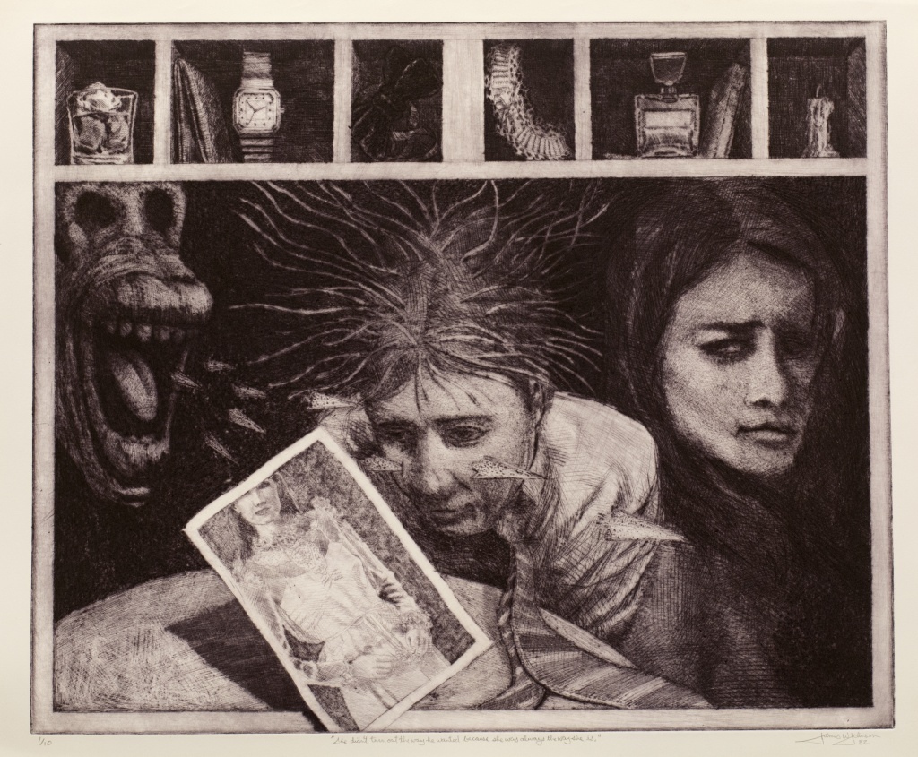 She didn't turn out...